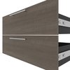 Bestar Orion 2 Drawer Set for Orion 30W Shelving Unit, Bark Gray & Graphite 116161-000047